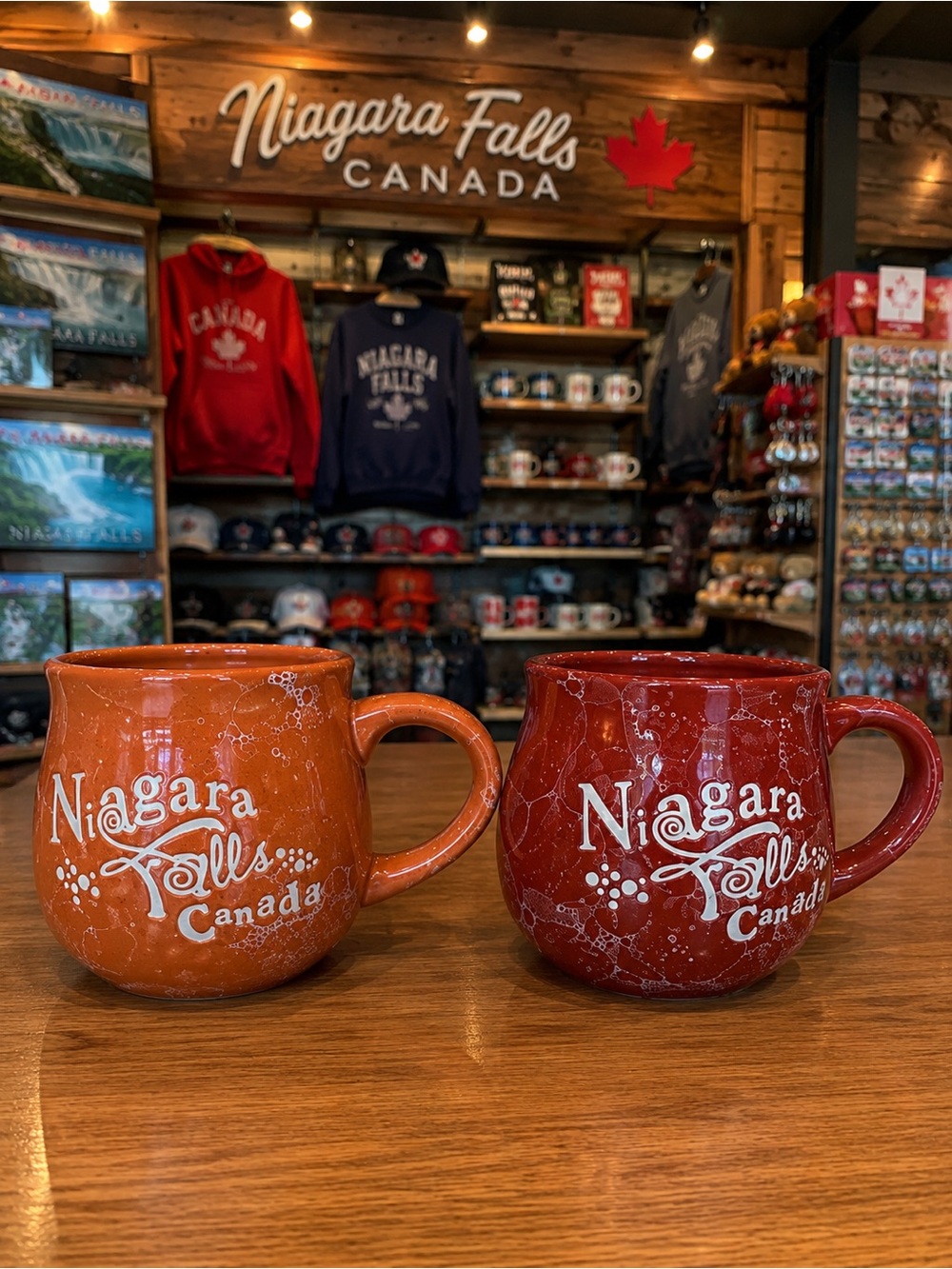 Niagara Falls Canada Ceramic Mugs - Set of 2